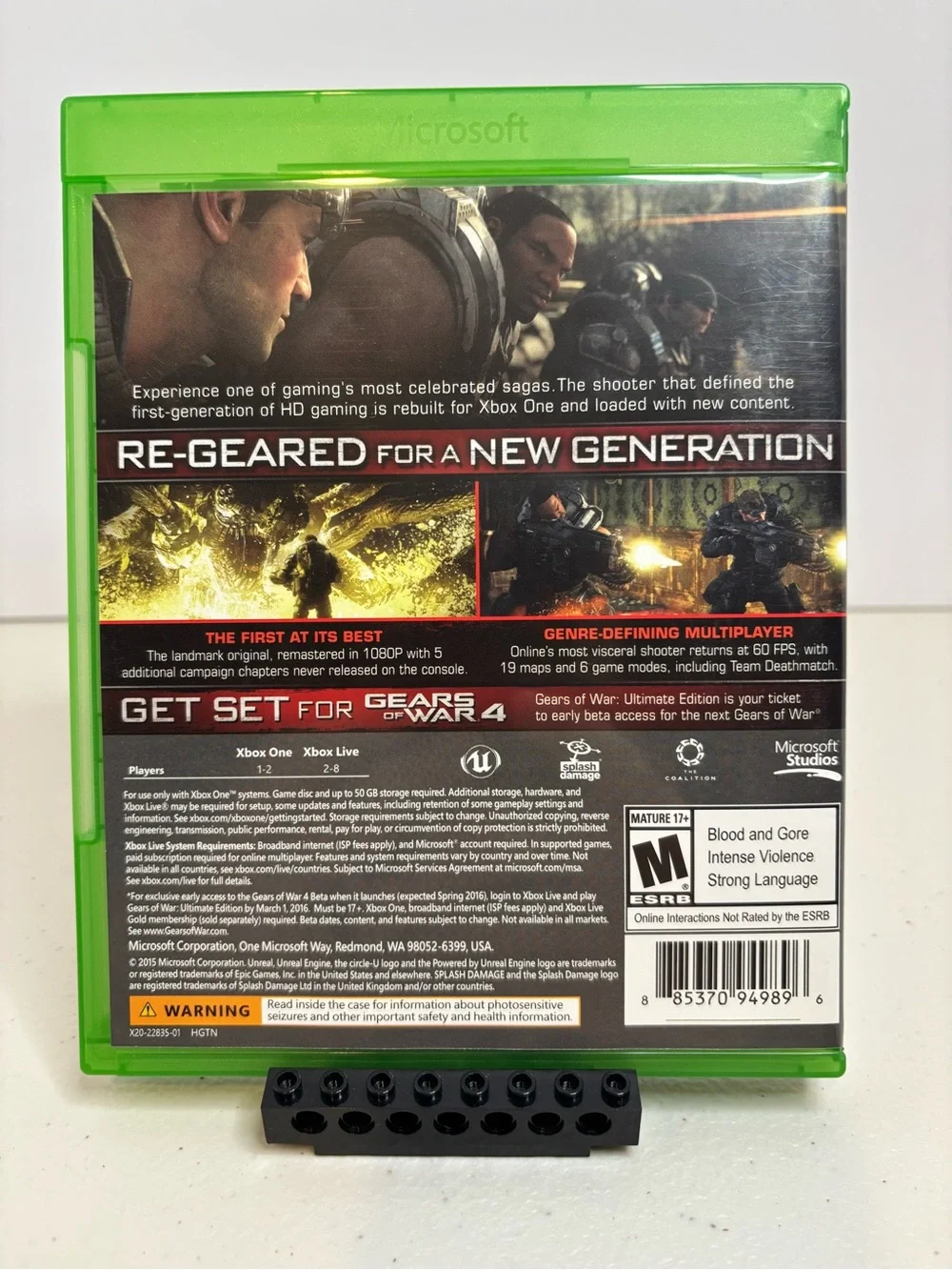 Xbox One Games Bundle (Call of Duty, Fallout 4, Mad Max, Gears of War) - Picture 13 of 14